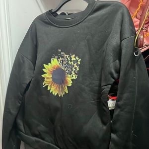 Sunflower Sweatshirt for Kids
